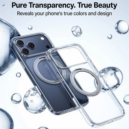 MagSafe Hülle für Apple iPhone 17 Pro, Torras, Ostand Pro, Transparent