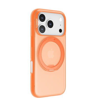 MagSafe Hülle für Apple iPhone 17 Pro, Torras, Ostand R Fitness, Orange