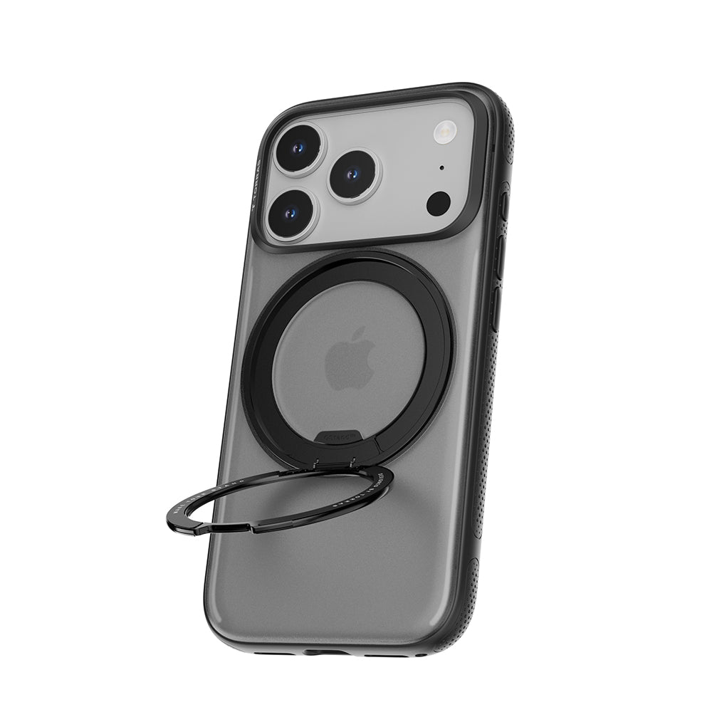 MagSafe Hülle für Apple iPhone 17 Pro, Torras, Ostand R Fitness, Transparent