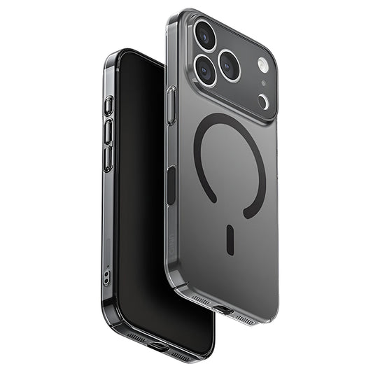 MagSafe Hülle für Apple iPhone 17 Pro, UNIQ, AirSuit MagClick, Schwarz