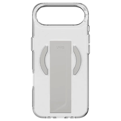 MagSafe Case for Apple iPhone 17 Pro, UNIQ, Heldro Air MagClick, Transparent Grey