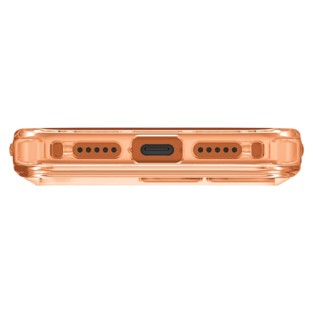 MagSafe Hülle für Apple iPhone 17 Pro, UNIQ, LifePro Xtreme MagClick, Orange