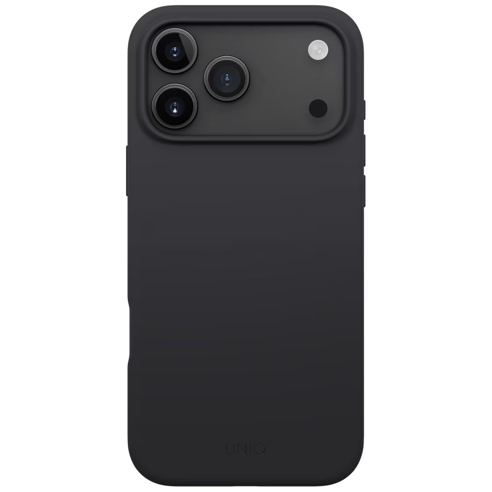 MagSafe Hülle für Apple iPhone 17 Pro, UNIQ, Lino MagClick, Schwarz