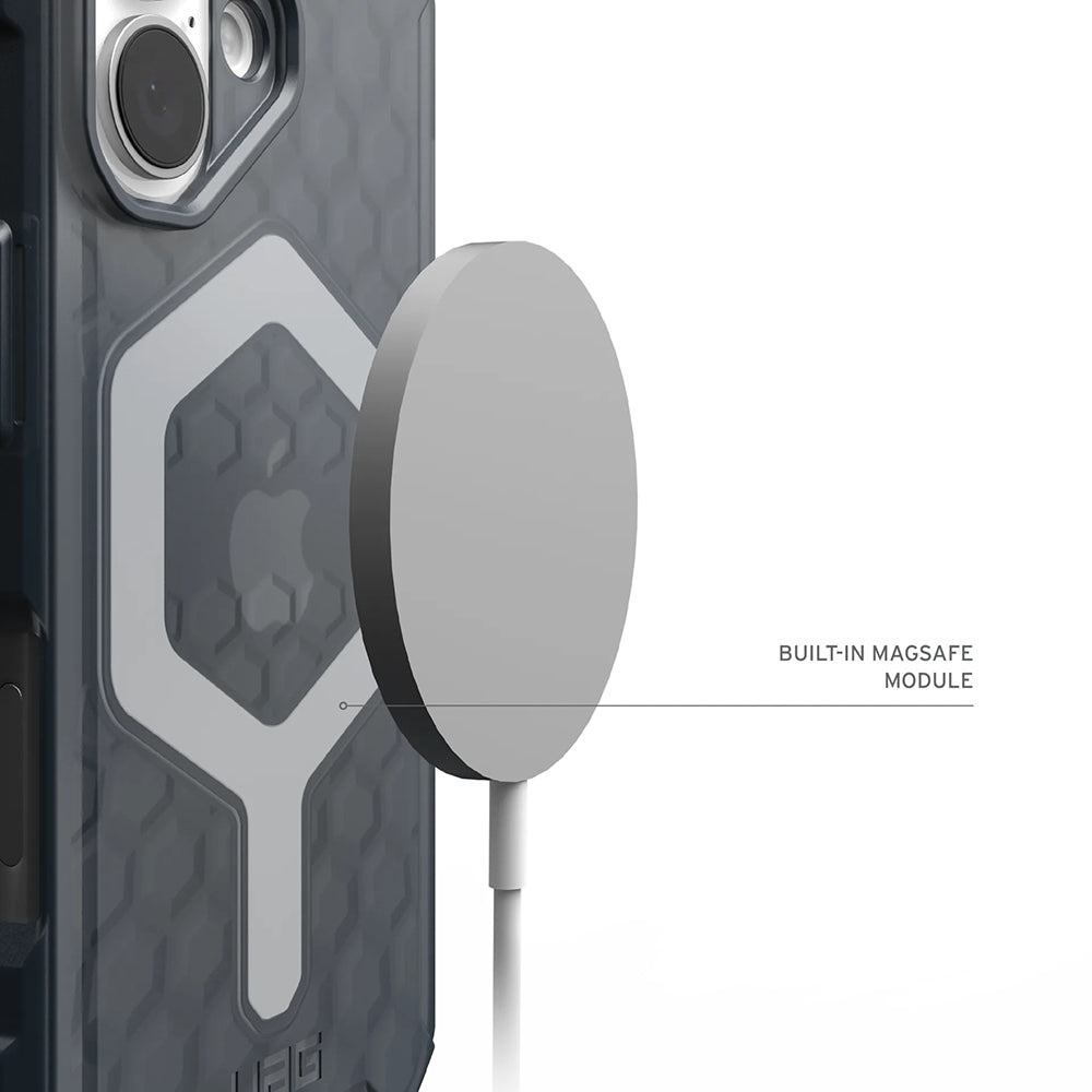 MagSafe Hülle für Apple iPhone 17 Pro, Urban Armor Gear, Essential Armor, Grau