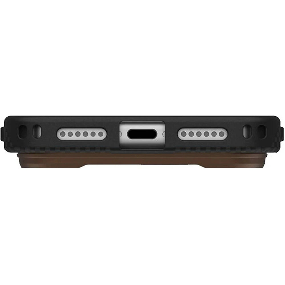 MagSafe-Hülle für Apple iPhone 17 Pro, Urban Armor Gear, Fibr Armr, Schwarz Bronze