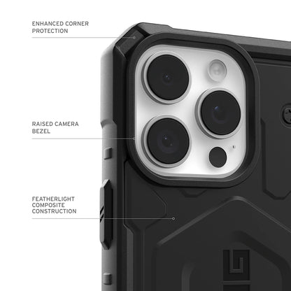 MagSafe Hülle für Apple iPhone 17 Pro, Urban Armor Gear, Pathfinder, Schwarz