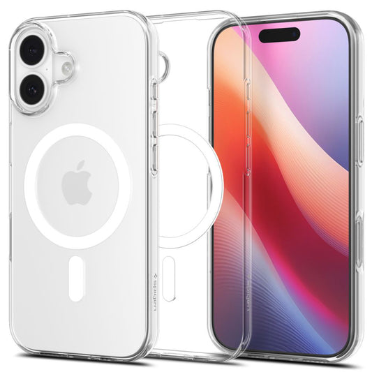 MagSafe Hülle für Apple iPhone 17, Spigen, Liquid Crystal, Weiß
