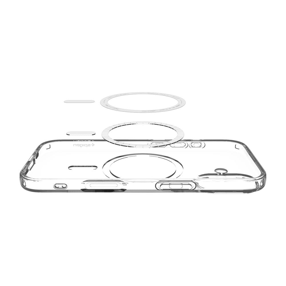 MagSafe Hülle für Apple iPhone 17, Spigen, Liquid Crystal, Weiß