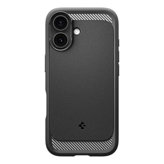 MagSafe Hülle für Apple iPhone 17, Spigen, Rugged Armor, Mattschwarz