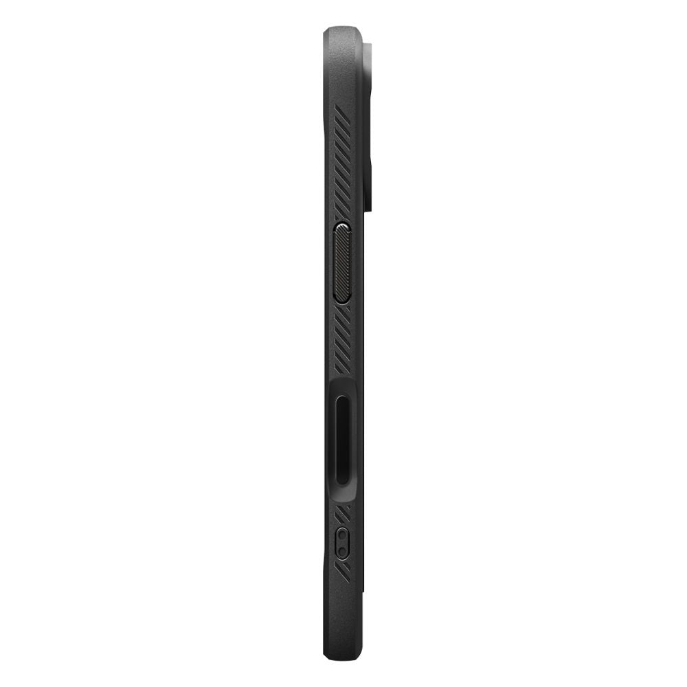 MagSafe Hülle für Apple iPhone 17, Spigen, Rugged Armor, Mattschwarz