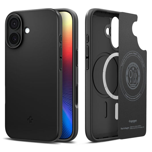 MagSafe Hülle für Apple iPhone 17, Spigen, Thin Fit, Schwarz