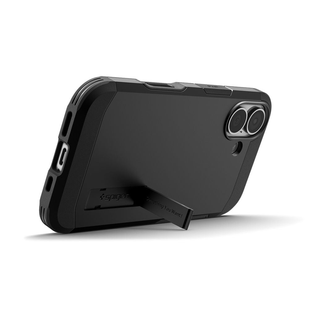 MagSafe Hülle für Apple iPhone 17, Spigen, Tough Armor T, Schwarz