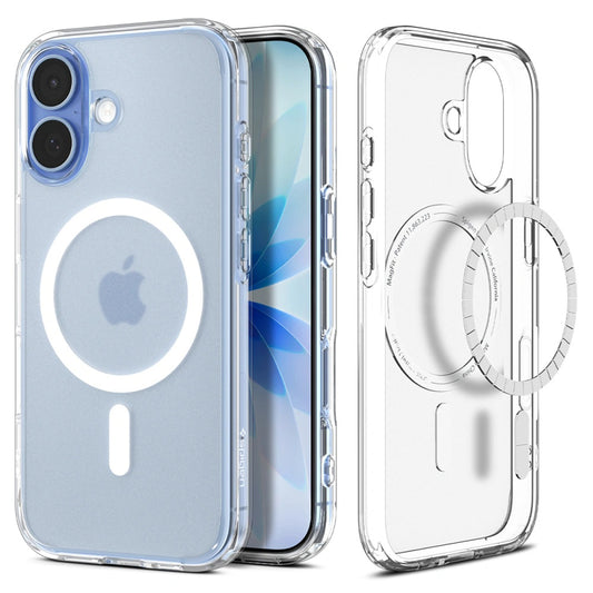MagSafe Hülle für Apple iPhone 17, Spigen, Ultra Hybrid, Satinweiß