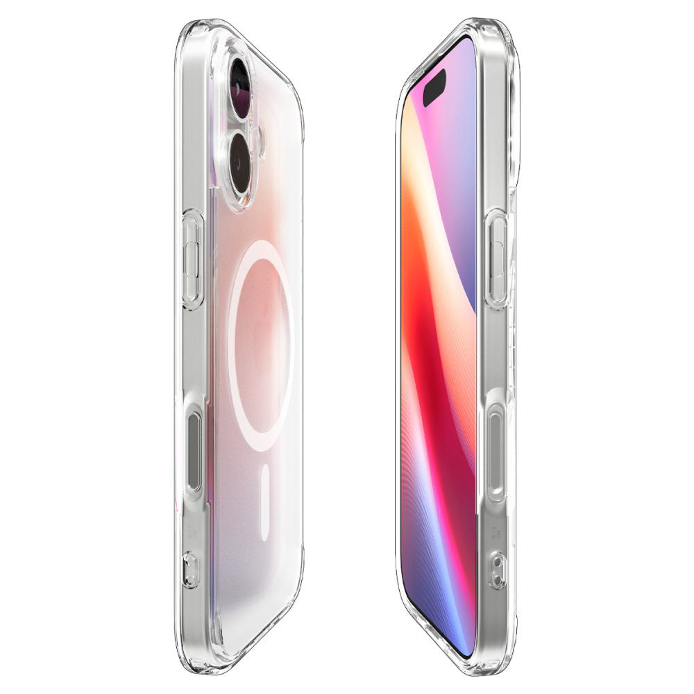 MagSafe Hülle für Apple iPhone 17, Spigen, Ultra Hybrid, Satinweiß