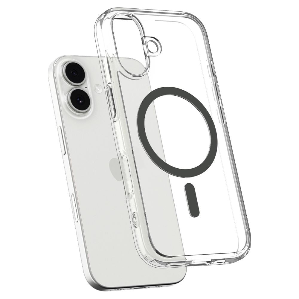 MagSafe Hülle für Apple iPhone 17, Spigen, Ultra Hybrid, Grau