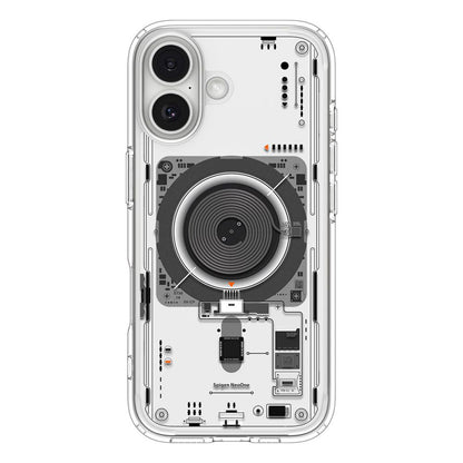 MagSafe Hülle für Apple iPhone 17, Spigen, Ultra Hybrid Neo One, Transparent