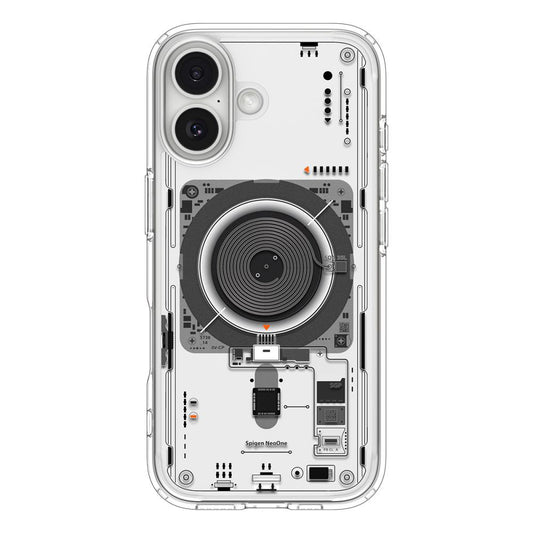 MagSafe Hülle für Apple iPhone 17, Spigen, Ultra Hybrid Neo One, Transparent