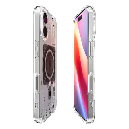 MagSafe Hülle für Apple iPhone 17, Spigen, Ultra Hybrid Neo One, Transparent