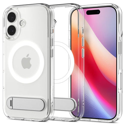 MagSafe Hülle für Apple iPhone 17, Spigen, Ultra Hybrid S, Transparent