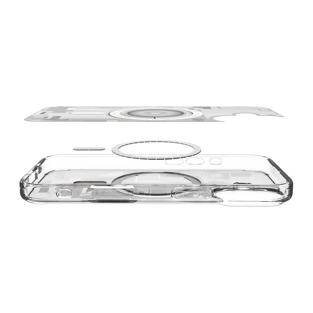 MagSafe Hülle für Apple iPhone 17, Spigen, Ultra Hybrid Zero One, Weiß