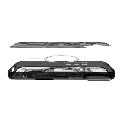MagSafe Hülle für Apple iPhone 17, Spigen, Ultra Hybrid Zero One, Schwarz
