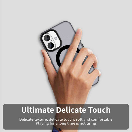 MagSafe Case for Apple iPhone 17, Techsuit, CandyCase, Black