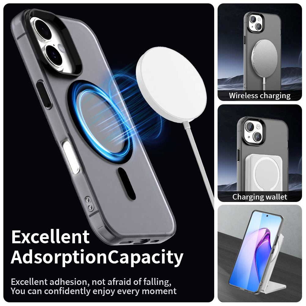 MagSafe Case for Apple iPhone 17, Techsuit, CandyCase, Black