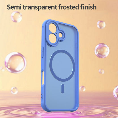 MagSafe Hülle für Apple iPhone 17, Techsuit, HaloFrost II, Blau