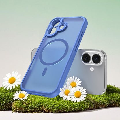 MagSafe Hülle für Apple iPhone 17, Techsuit, HaloFrost II, Blau