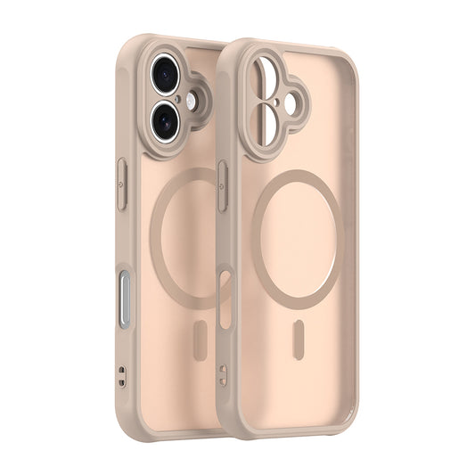 MagSafe Hülle für Apple iPhone 17, Techsuit, HaloFrost II, Gold