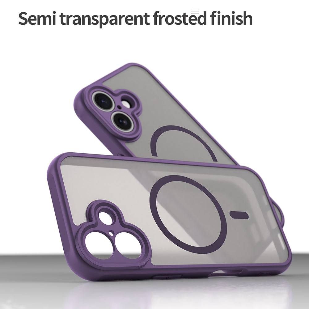 MagSafe Case for Apple iPhone 17, Techsuit, HaloFrost II, Purple