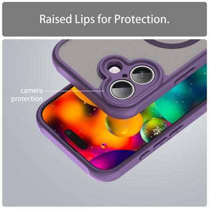 MagSafe Case for Apple iPhone 17, Techsuit, HaloFrost II, Purple
