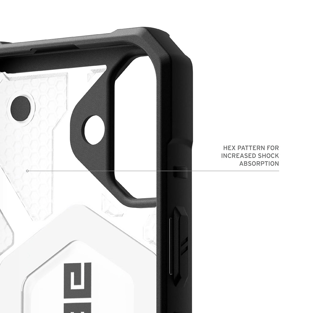 MagSafe Case for Apple iPhone 17, Urban Armor Gear, Pathfinder Clear, Transparent