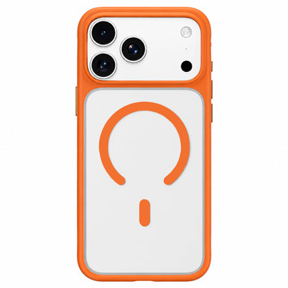 MagSafe-Hülle für Apple iPhone 18 Pro / 17 Pro, Blueo, hautfreundlich und stoßfest, satiniertes Orange