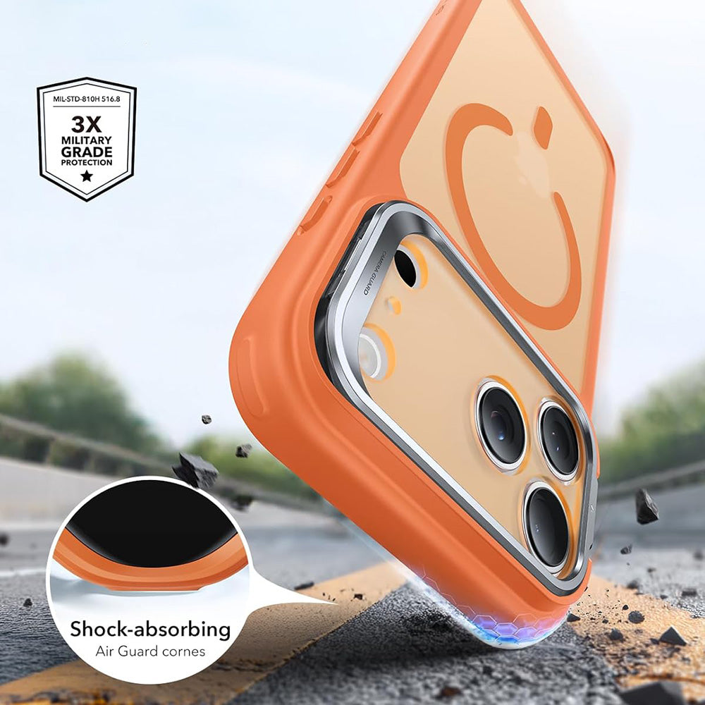 MagSafe-Hülle für Apple iPhone 18 Pro / 17 Pro, ESR, Classic Hybrid Kickstand, Satin Orange
