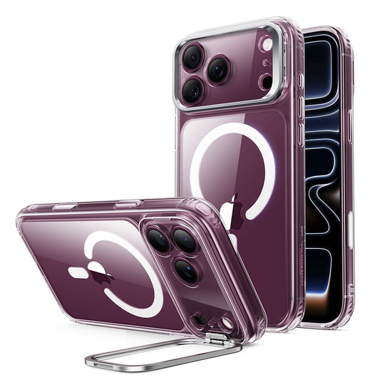 MagSafe-Hülle für Apple iPhone 18 Pro / 17 Pro, ESR, Classic Hybrid Kickstand, Transparent