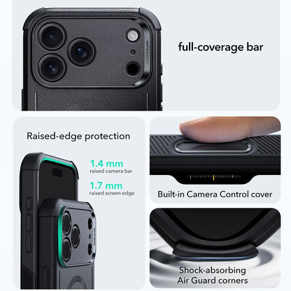 MagSafe-Hülle für Apple iPhone 18 Pro / 17 Pro, ESR, Cyber, Schwarz