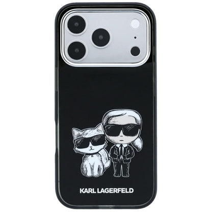 MagSafe-Hülle für Apple iPhone 18 Pro / 17 Pro, Karl Lagerfeld, KC Bodies Sketch, Schwarz
