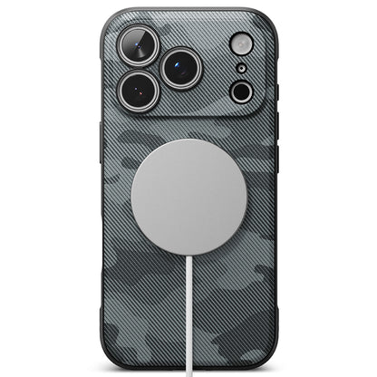 MagSafe-Hülle für Apple iPhone 18 Pro / 17 Pro, Ringke, Onyx, Tarnmuster