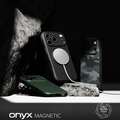 MagSafe-Hülle für Apple iPhone 18 Pro / 17 Pro, Ringke, Onyx, Tarnmuster