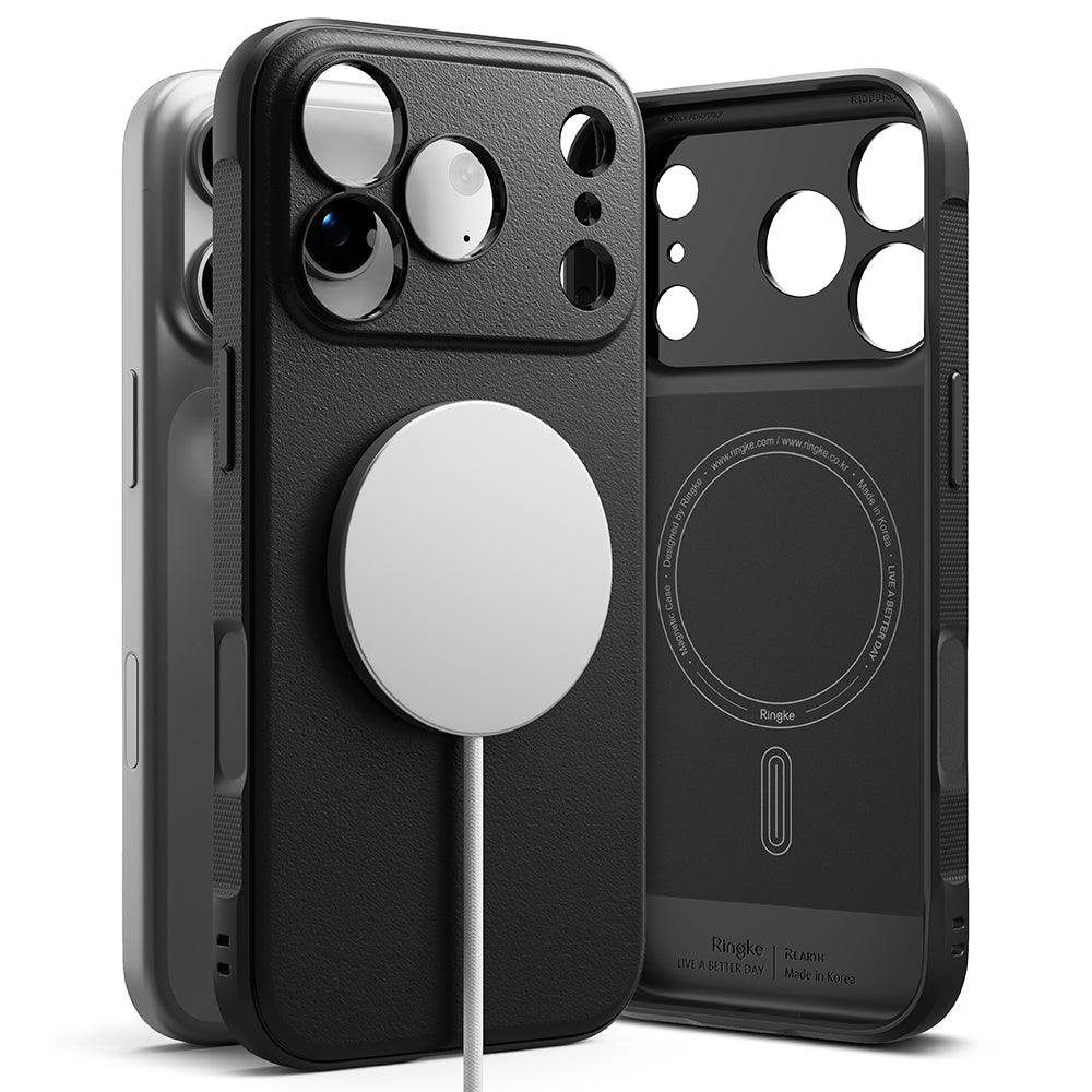 MagSafe-Hülle für Apple iPhone 18 Pro / 17 Pro, Ringke, Onyx, Schwarz