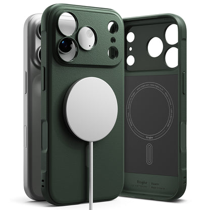 MagSafe-Hülle für Apple iPhone 18 Pro / 17 Pro, Ringke, Onyx, Dunkelgrün