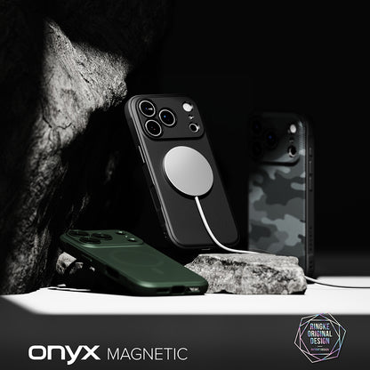 MagSafe-Hülle für Apple iPhone 18 Pro / 17 Pro, Ringke, Onyx, Dunkelgrün
