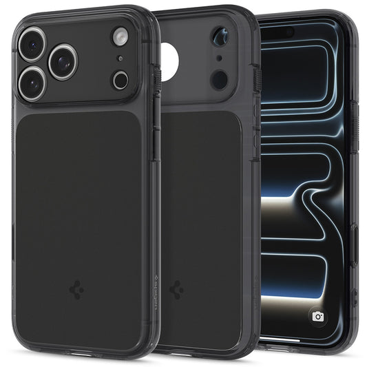 MagSafe-Hülle für Apple iPhone 18 Pro / 17 Pro, Spigen, Ultra Hybrid T, Matt Schwarz ACS12171