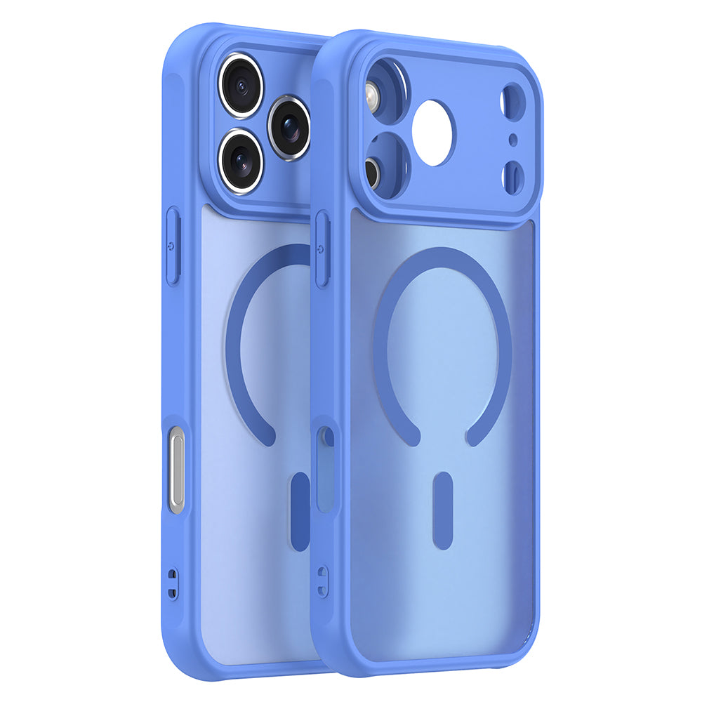MagSafe-Hülle für Apple iPhone 18 Pro / 17 Pro, Techsuit, HaloFrost II, Blau