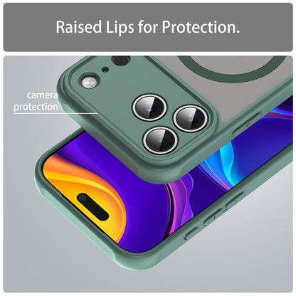 MagSafe-Hülle für Apple iPhone 18 Pro / 17 Pro, Techsuit, HaloFrost II, Grün