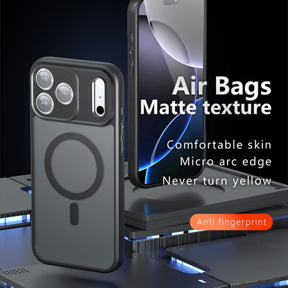 MagSafe-Hülle für Apple iPhone 18 Pro / 17 Pro, Techsuit, PureFrost, Satin Schwarz