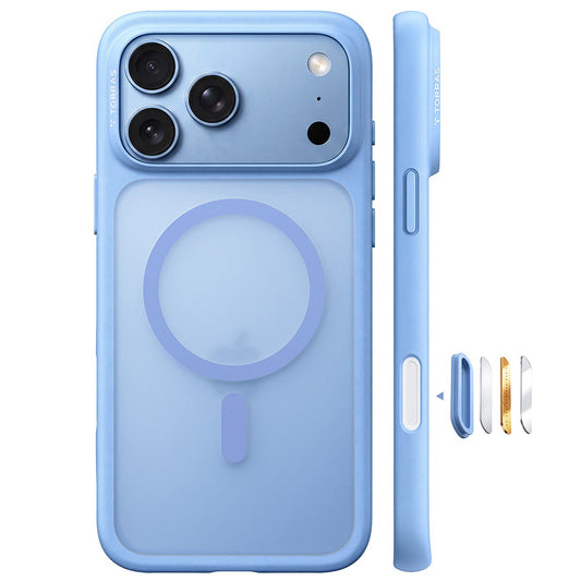 MagSafe-Hülle für Apple iPhone 18 Pro / 17 Pro, Torras, Guardian, Blau