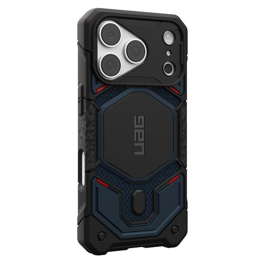 MagSafe-Hülle für Apple iPhone 18 Pro / 17 Pro, Urban Armor Gear, Monarch Pro Kevlar, Marineblau