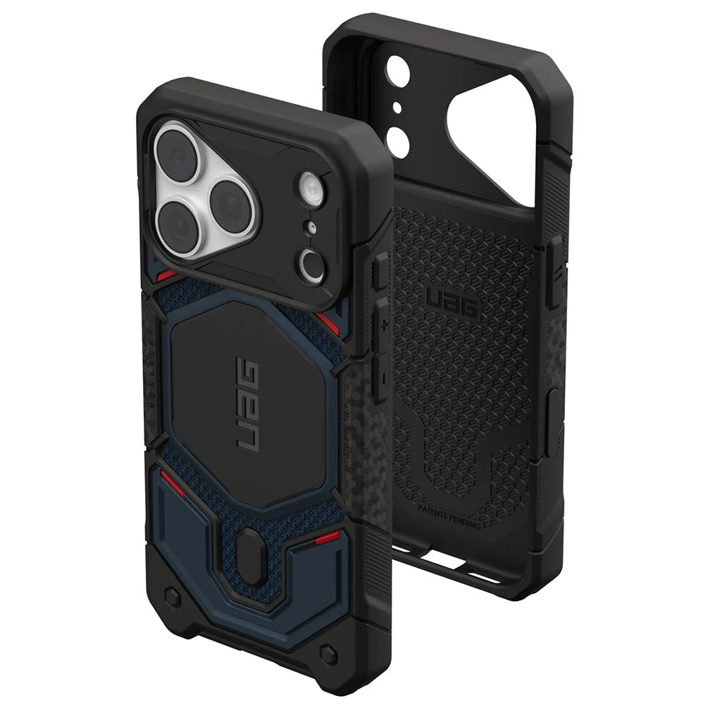 MagSafe-Hülle für Apple iPhone 18 Pro / 17 Pro, Urban Armor Gear, Monarch Pro Kevlar, Marineblau